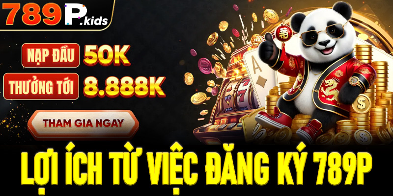 Lợi ích nhận được từ việc đăng ký 789P